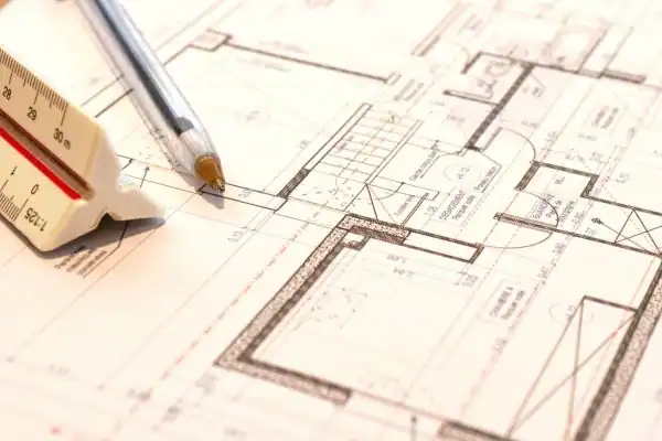 Image of architect Dover drawings